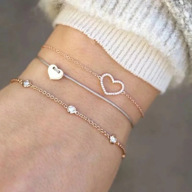 Premium Bohemian Layered Bracelet Set