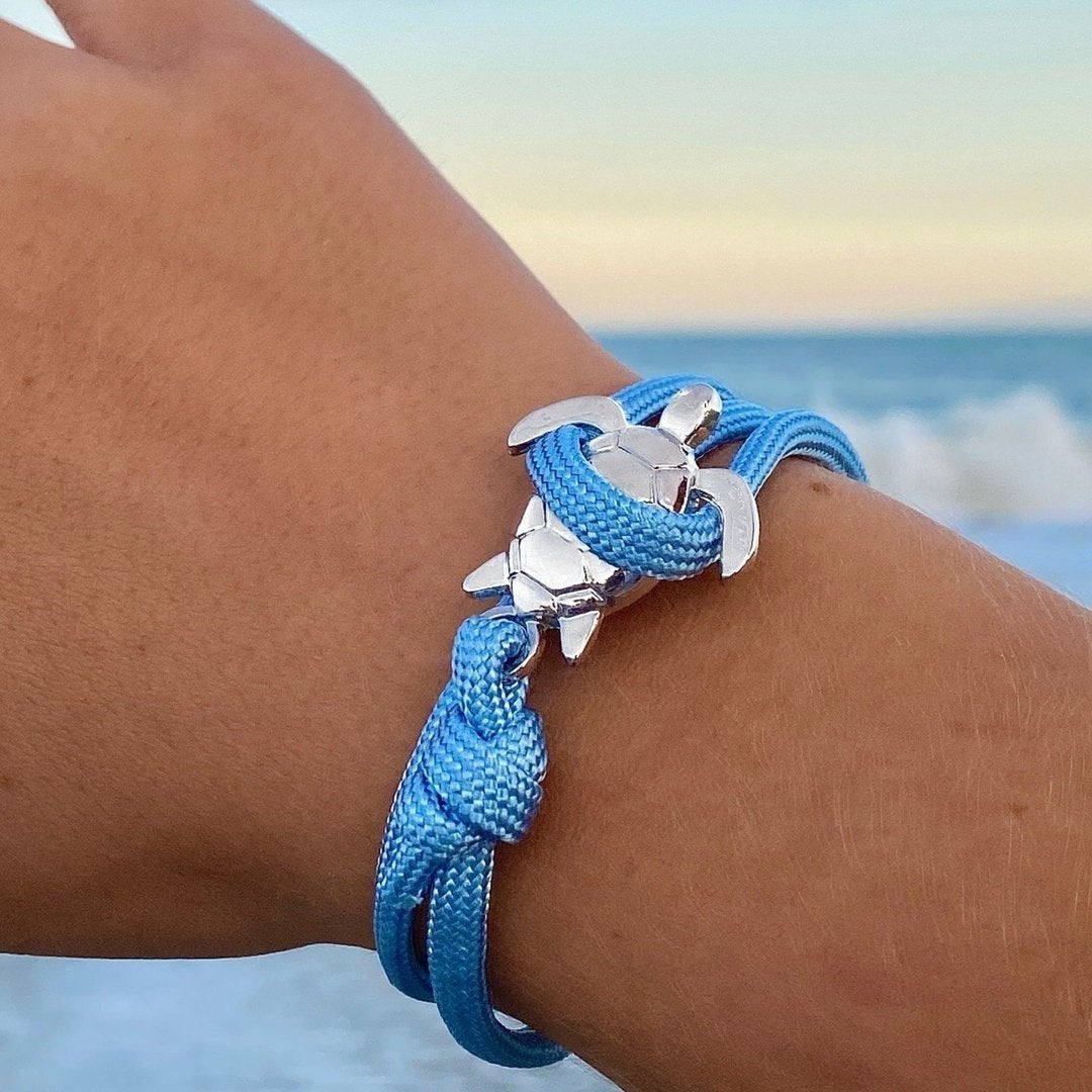 Handmade Sea Turtle Rope Bracelet