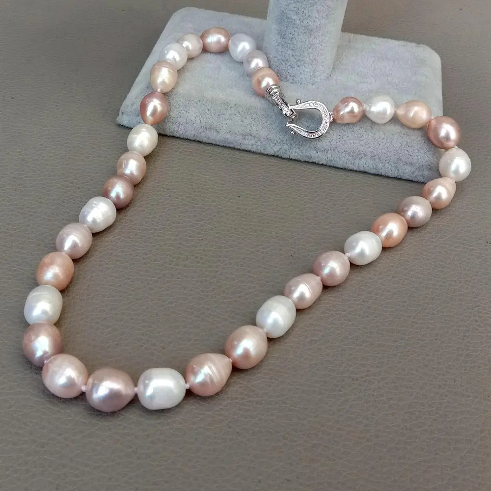 Blush Freshwater Pearl Necklace