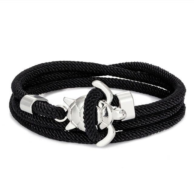 Handmade Sea Turtle Rope Bracelet