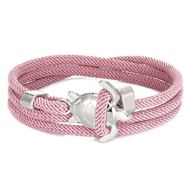 Handmade Sea Turtle Rope Bracelet