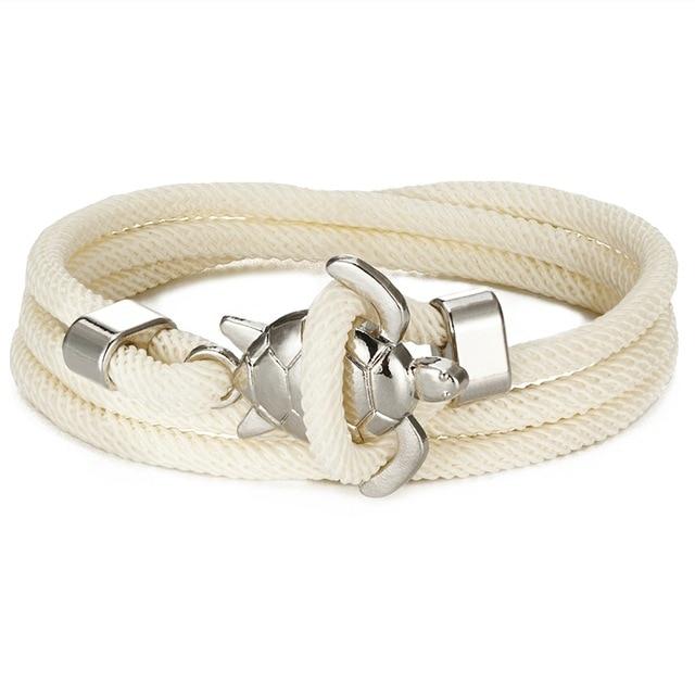 Handmade Sea Turtle Rope Bracelet